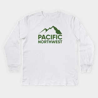 PNW is Best Kids Long Sleeve T-Shirt